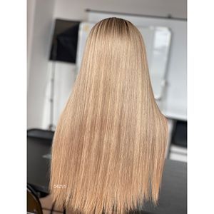 Shy Hair 2026 New Design Transparent for Lace Front European Virgin Straight for Brown <b>Long</b> Length Glueless Lace <b>Wigs</b> All - Product Image 4