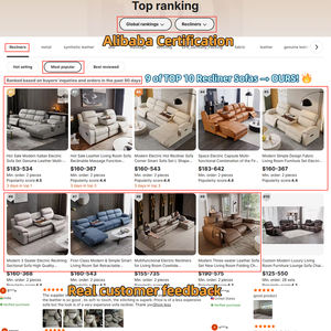 Divano Smart in Pelle di Vacchetta Moderno, Divano Angolare a L per Home Theater e Soggiorno, Divano Reclinabile in Pelle di <span class=keywords><strong>Prima</strong></span> Qualità - Product Image 6