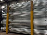 Tubería de Acero Redonda Galvanizada en Caliente, Estándar ASTM Q235, para Suministro de Agua, Protección Contra Incendios, Plomería e Ingeniería
