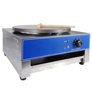 Tarzan Poêle électrique à gâteau Crêpière rotative Plaque chauffante antiadhésive Crêpière électrique avec rotation manuelle et bouton de contrôle de la température - Product Image 3