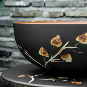 Foire <span class=keywords><strong>de</strong></span> Canton Belle Jingdezhen Peint à la Main <span class=keywords><strong>Salle</strong></span> <span class=keywords><strong>de</strong></span> Bains Porcelaine Ronde Céramique Lavabo Piédestal avec <span class=keywords><strong>Colonne</strong></span> - Product Image 3