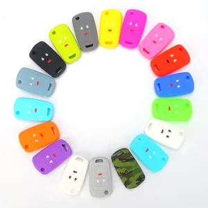 Colorful Silicone Car Interior Accessories Remote Car Key Cover