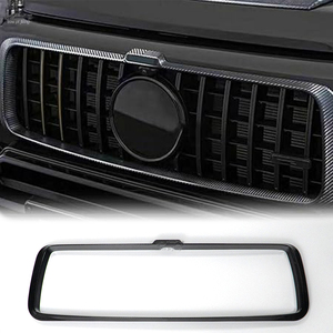 Kit de mise à niveau <span class=keywords><strong>Mercedes</strong></span> G63, cadre de calandre avant en carbone sec avec logo Brabu pour Benz Classe G G63 W464, kit carrosserie G63 - Product Image 1