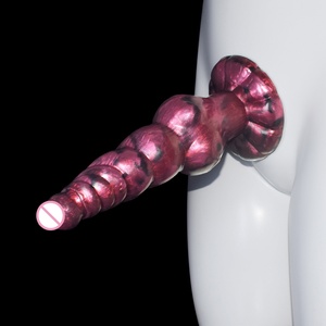 NNSX Animal Dog Fantasy Big Knot <b>Dildo</b> With Sucker Silicone Material Realistic Giant Anal Plug Sex Toys for Women Adult Products - Product Image 3