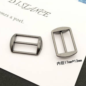 DWDP-BC03 내부 크기 17mm 합금 슬라이더 야구 모자 조정 가능한 등 벨트 금속 트라이 글라이드 버클 - Product Image 2