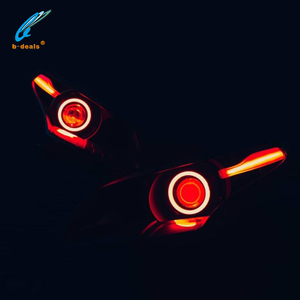 Feux de positionnement dynamiques Angel Eyes <span class=keywords><strong>RGB</strong></span> compatibles en coton pour voiture, accessoires de feux séquentiels - Product Image 6