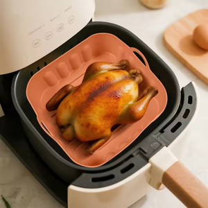 2026 Hot Sale BPA Free Food Safe <strong>Air</strong> <strong>Fryer</strong> <strong>Silicone</strong> Pot Heat Resistant Easy Cleaning Non Stick Dishwasher Safe Liner <strong>Basket</strong> - Product Image 6