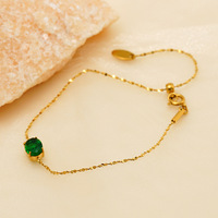 Bracelet empilable en zircon, mode minimaliste, luxe léger, usage quotidien, bijoux en gros