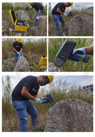 Analyseur de minéraux XRF Yubo K-600 avec poignée, spectromètre à rayons X, analyseur de métaux, analyseur élémentaire portable, spectromètre de minerai