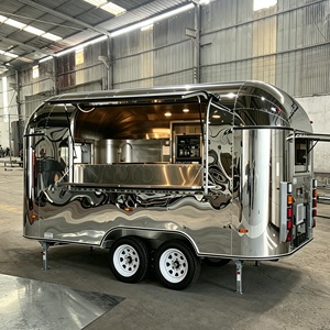 Chariot à café robuste, camion de restauration rapide, remorque alimentaire pour l'Expo de Mars 2026 - Product Image 3