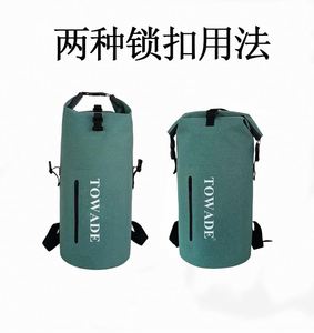Sac étanche léger en PVC pour sports nautiques 20L & 30L, conception imperméable pour la spéléologie et le canyoning - Product Image 3