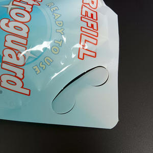 Pochette souple personnalisée thermoscellée avec bec verseur, résistante aux acides et aux alcalis, imprimée en gravure, pour le stockage de liquides chimiques - Product Image 3