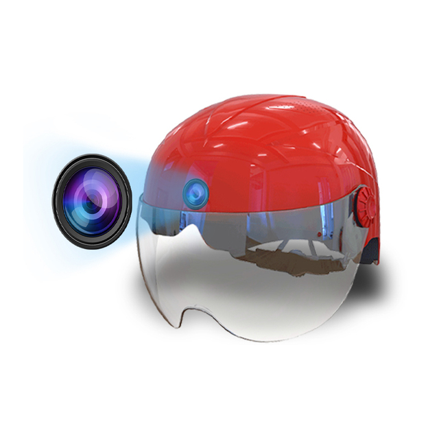 Full HD 1080P Sports Outdoor Motorcycle Bicycle Smart Bluetooth Helmet Built-In Camera Video Remote Turn Signal Lamp Waterproof