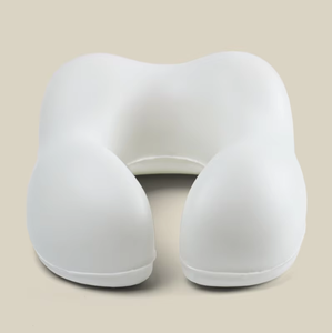 1 Soft and Supportive U-shaped <b>Memory</b> <b>Foam</b> Neck Pillow for Camping Trips and Office Massages - Improves Sleep Quality - Product Image 2