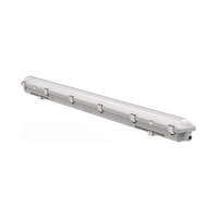 Luminaire linéaire LED Tri-proof industriel d'urgence étanche à la vapeur avec détecteur de mouvement à micro-ondes CB