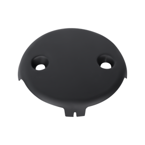 Garniture de vidange de <span class=keywords><strong>baignoire</strong></span> <span class=keywords><strong>noir</strong></span> mat avec remplacement de couvercle de plaque de débordement à 2 trous avec 2 kits de vis SS304 pour salle de bain - Product Image 2