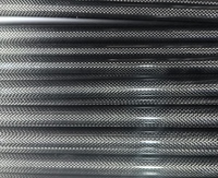 Tubes en fibre de carbone Jingxin 3K, matériau brut, dimensions personnalisées, prix usine, surface noire mate durable, haute résistance, 1 mm