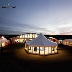 Tente multi-faces professionnelle <span class=keywords><strong>chapiteau</strong></span> de salle à manger de mariage tentes d'événement avec doublures de toit tente de cirque ronde à vendre - Product Image 6