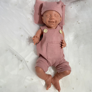 17 Inch Unpainted Silicone Baby Doll Toys Soft Full Solid Newborn Girl Realistic Handmade Weighted Artist Painted <strong>Reborn</strong> <strong>Bebe</strong> - Product Image 4