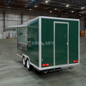 Carros de Comida, Carro de Helados, Quiosco, Camión Móvil de Té de Burbujas, Contenedor de Envío, Remolque Cuadrado de Comida - Product Image 2