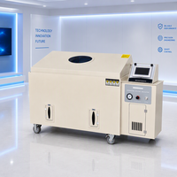 Chambre de pulvérisation salin automatique de laboratoire, testeur de résistance à la corrosion programmable avec écran tactile pour échantillons de revêtements