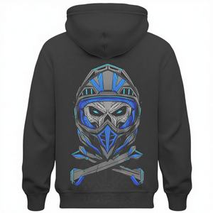 Sudadera con Capucha de Forro Polar para Motociclistas, Unisex, Cálida para Invierno/Verano, Diseño Vintage de Moto, Informal, Cortavientos, de Secado Rápido - Product Image 1