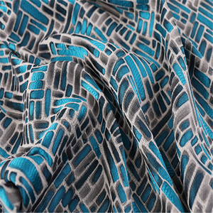 Marchandises prêtes Plusieurs couleurs Marchandises prêtes de luxe rayures créatives sentiment confortable Jacquard brocart tissu pour taie d'oreiller - Product Image 3