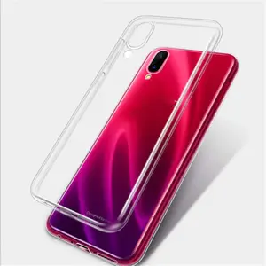 Sarung Ponsel Kristal Ultra Tipis 1.0Mm Transparan Lunak Titik Gelombang TPU Lunak Bening untuk Samsung Galaxy Ace 4 G313H