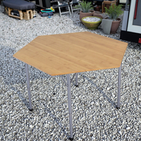 Facile à transporter pour la randonnée BBQ Beach Camping Petites tables et chaises de camping pliantes en plein air