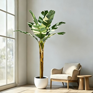 Vente en gros de bananiers artificiels variés, plantes <span class=keywords><strong>Musa</strong></span> artificielles variées pour la <span class=keywords><strong>d</strong></span>écoration intérieure et extérieure des centres commerciaux et des maisons - Product Image 4