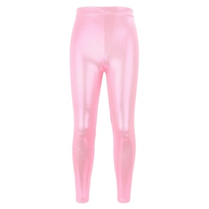 Pantaloni <span class=keywords><strong>da</strong></span> Danza per Bambine Hexuan, <span class=keywords><strong>Leggings</strong></span> Elasticizzati in Poliestere Lucido e Metallizzato per <span class=keywords><strong>Ginnastica</strong></span> e Fitness - Product Image 3