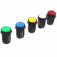 Bouton poussoir d'arcade CL 30 mm, démarrage/arrêt, 90 V-250 V, éclairage LED, certifié CE ROHS, matériau PC, pour machine de jeu de combat JAMMA