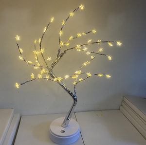 <span class=keywords><strong>Arbre</strong></span> à perles lumineux avec piles, 18 pièces, éclairage tactile, sorcière étoilée - Product Image 2