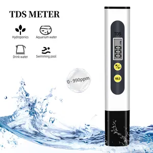 Portable TDS meter pen type LCD Display Water quality Tester Digital tds water tester with ATC For Aquarium