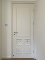Puerta Interior Doble Arqueada Francesa con Parte Superior Curva, Puerta de Madera MDF con Acabado, Aislamiento Acústico, para Dormitorio, Apartamento, Villa