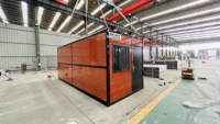 Maison préfabriquée pliable de 20 pieds, maison mobile, très rentable