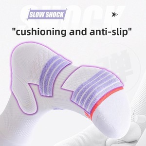 <span class=keywords><strong>Chaussettes</strong></span> de sport pour femmes de haute qualité, <span class=keywords><strong>chaussettes</strong></span> de course à pied respirantes avec coussinets en tissu éponge, <span class=keywords><strong>chaussettes</strong></span> d'entraînement de gym anti-odeurs et anti-humidité - Product Image 4