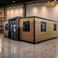 Fournisseur de maisons modulaires HUAYING, maison préfabriquée en conteneur pour habitation, bureau, camping, hébergement et projets résidentiels