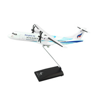 Modèle d'avion en résine et métal Bangkok Air ATR-72-500 1/100 27cm - Marque Tongde - Cadeaux d'affaires