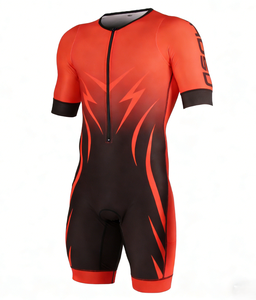 Customized Quick Dry Breathable One Piece Spandex Polyester Sets Sublimation Printed <b>Men</b> Team Events Cycling Triathlon <b>Suit</b> - Product Image 2