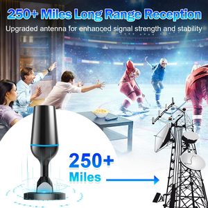 <span class=keywords><strong>Antena</strong></span> de <span class=keywords><strong>TV</strong></span> <span class=keywords><strong>digital</strong></span> interior de largo alcance <span class=keywords><strong>Antena</strong></span> HDTV 4K 1080p <span class=keywords><strong>para</strong></span> todos los televisores inteligentes Compatible con canales locales hechos de plástico - Product Image 5