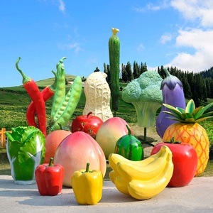 Supply Huge <strong>Fruit</strong> Sculpture Life Size Strawberry Statue <strong>Fruit</strong> and Vegetable Sculptures Resin Strawberry Props for Sale - Product Image 3