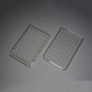 Placa de Cultivo Celular Desechable para Ciencias Médicas, Placa de Cultivo de 96 Pocillos, Microplaca para Cultivo Celular - Product Image 2