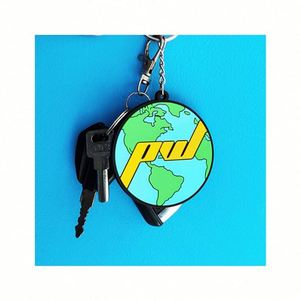 Hollowed Out Promotional Business Gift for 2D 3D Pvc Keychains Personalized Key <b>Chain</b> Soft Rubber Custom Key Ring - Product Image 4