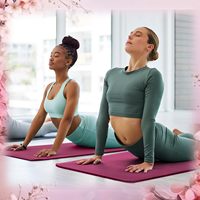 Tapis de yoga Ecoofit Tone-on-tone Ultra Grip Cushion Menthe Glacée Bleu Turquoise Taille Personnalisée Luxe Écologique Caoutchouc Naturel Rectangulaire 6mm