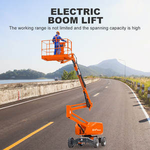 Self Propelled Diesel Hidrclic 21 M 20 M 16 M Angkat Boom Teleskopik 12 M <span class=keywords><strong>Platform</strong></span> Kerja Udara - Product Image 2