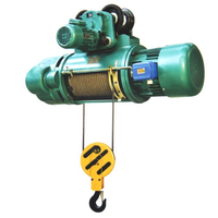 Offre Spéciale 1T capacité Mini palan à corde électrique 6m hauteur de levage treuil à fil en acier nouveau 380v pour Mines Gear Core