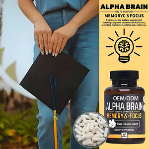 OEM ODM Brain Booster <strong>Supplements</strong> L-Theanine Capsules Support <strong>Cognitive</strong> Performance &amp; Mental Clarity Dietary <strong>Supplement</strong> - Product Image 4