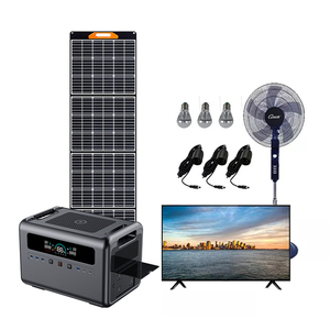 2000W 2400W 3000W <b>Solar</b> <b>Generator</b> with LifePO4 Battery Pack Portable Power Station for Outdoor Camping - Product Image 6