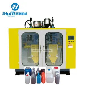 Hdpe Pp Plastic Wasserette Vloeibare Shampoo Lotion Hand Wassen Zeep Wasmiddel Fles Maken Extrusie Blow Molding Moulding Machine